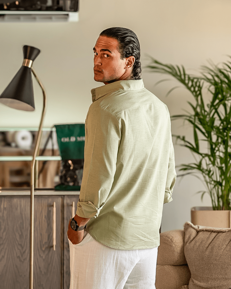 Camisa Linho Elegance