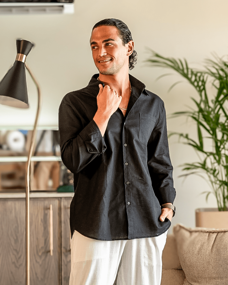 Camisa Linho Elegance