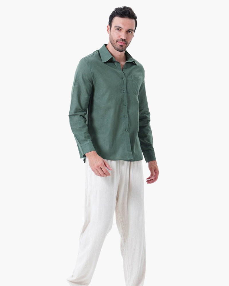 Camisa Linho Elegance