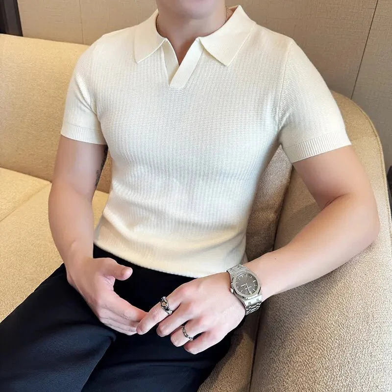 Camisa Polo Texturizada Marabella