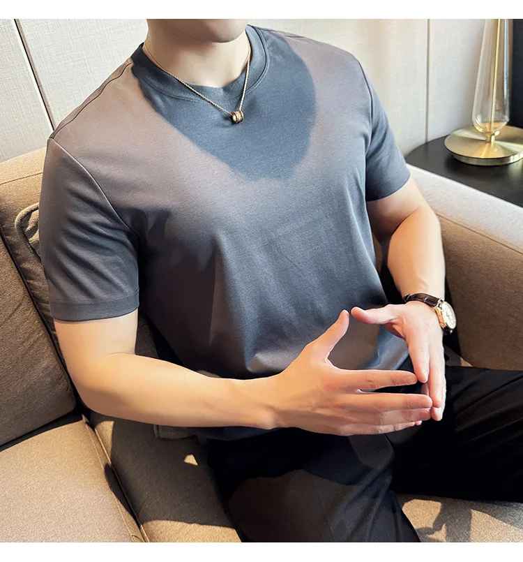 Camiseta Algodão Ultra Premium Gola Tradicional