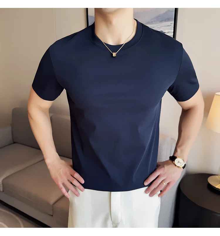 Camiseta Algodão Ultra Premium Gola Tradicional