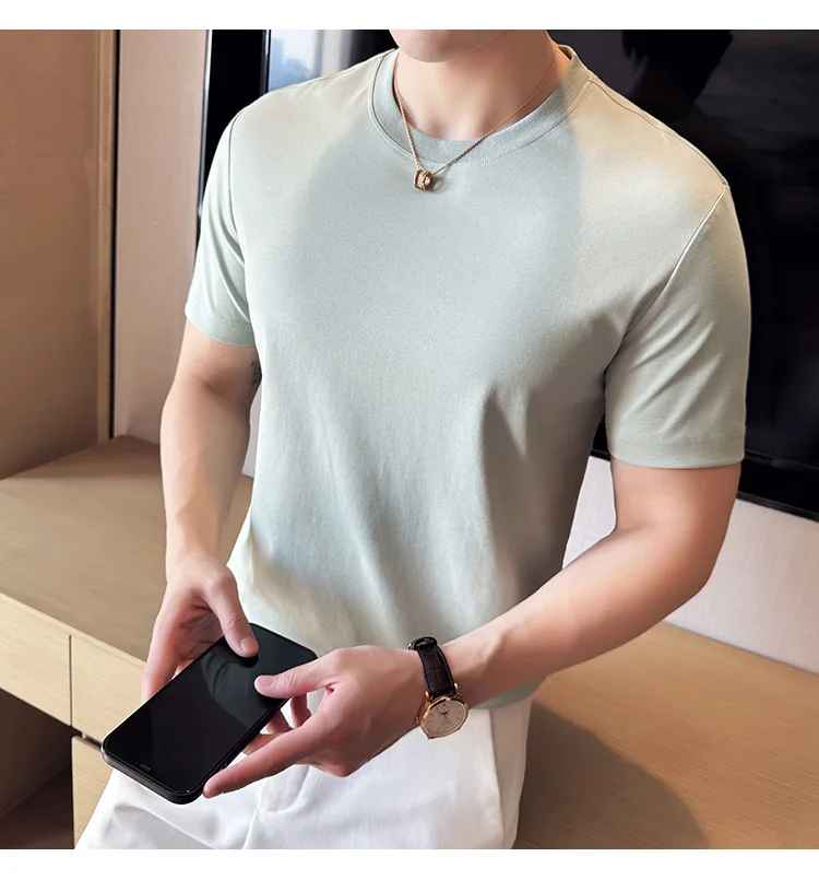 Camiseta Algodão Ultra Premium Gola Tradicional