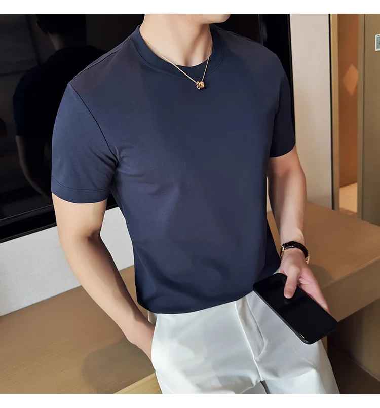 Camiseta Algodão Ultra Premium Gola Tradicional