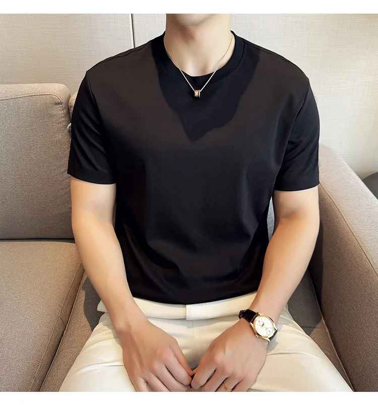 Camiseta Algodão Ultra Premium Gola Tradicional