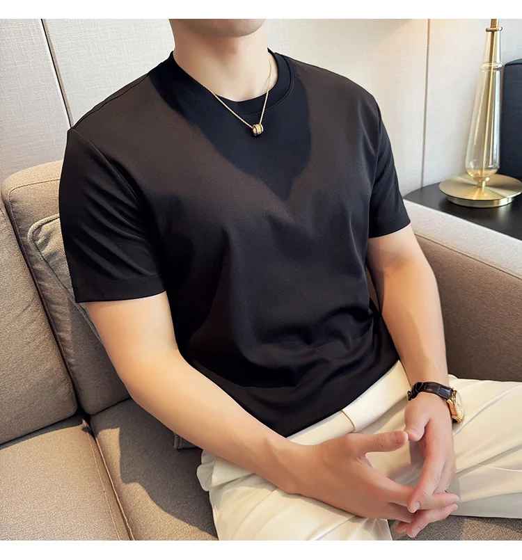 Camiseta Algodão Ultra Premium Gola Tradicional
