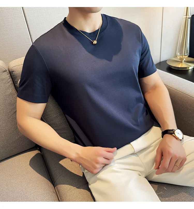 Camiseta Algodão Ultra Premium Gola Tradicional