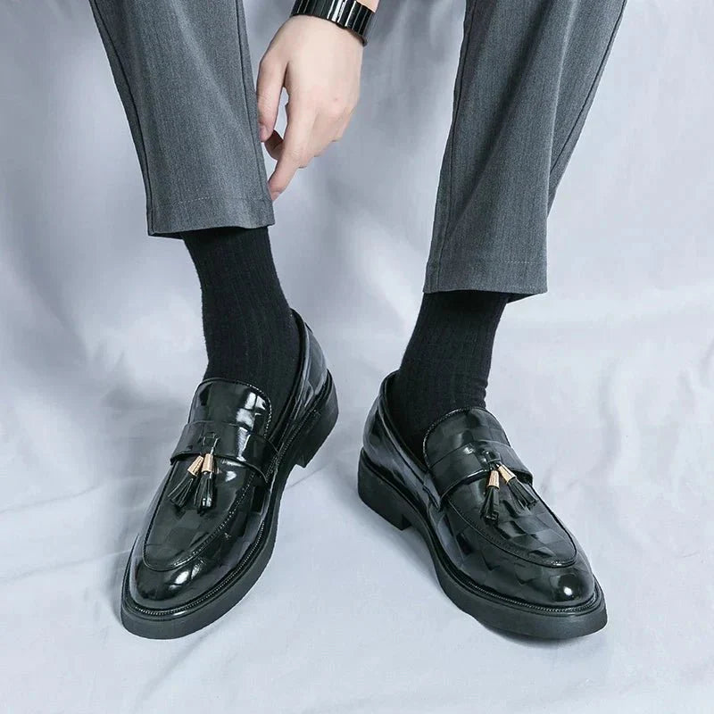 Loafer Nobre Quadriculado