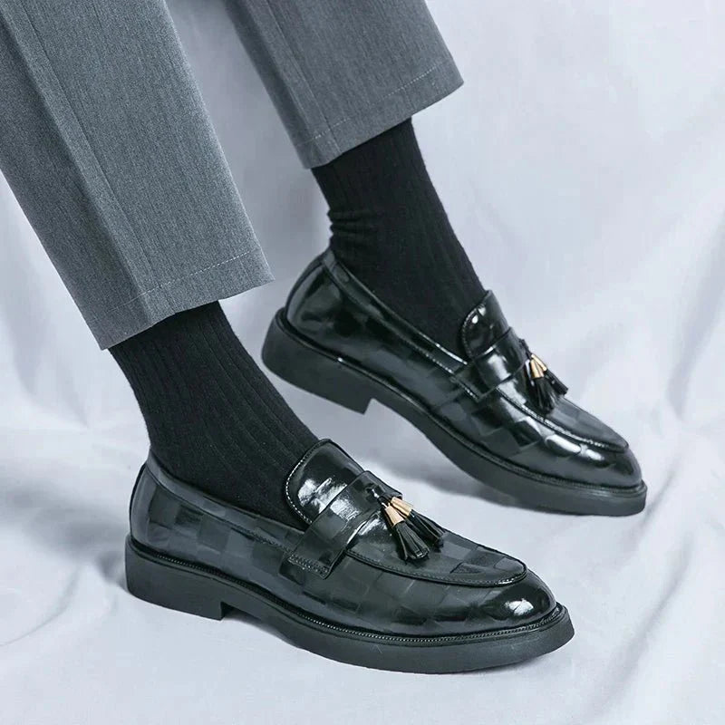 Loafer Nobre Quadriculado