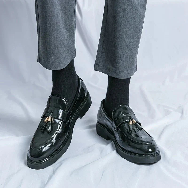 Loafer Nobre Quadriculado