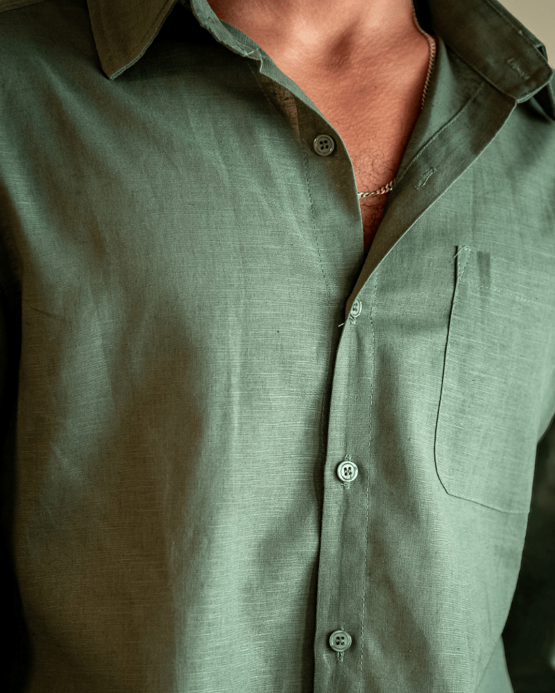 Camisa Linho Elegance