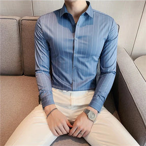 Camisa Masculina Blackline Élégance