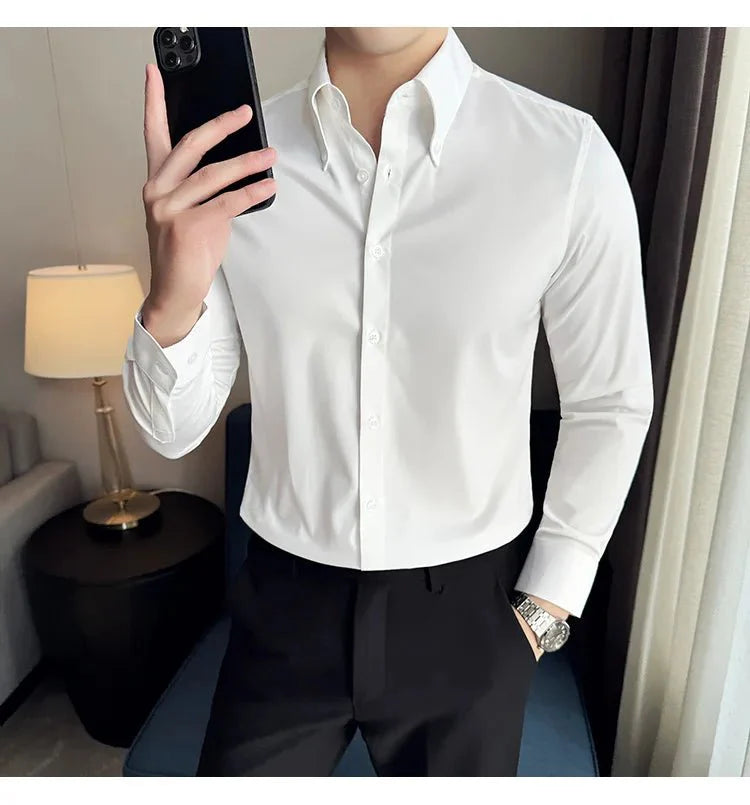 Camisa Masculina West Chalet Master White