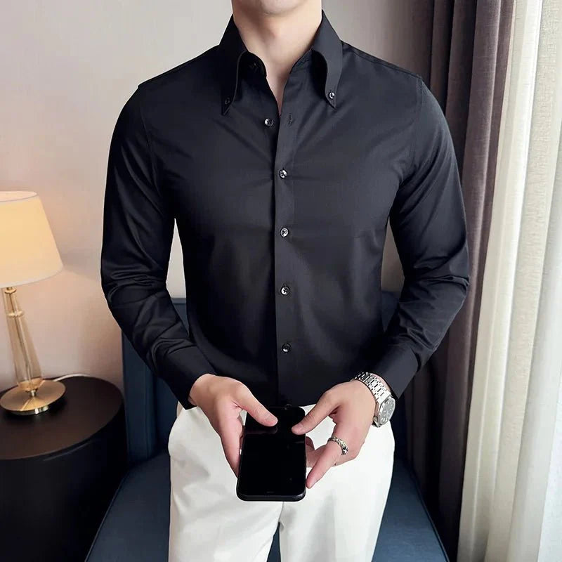 Camisa Masculina West Chalet Master White