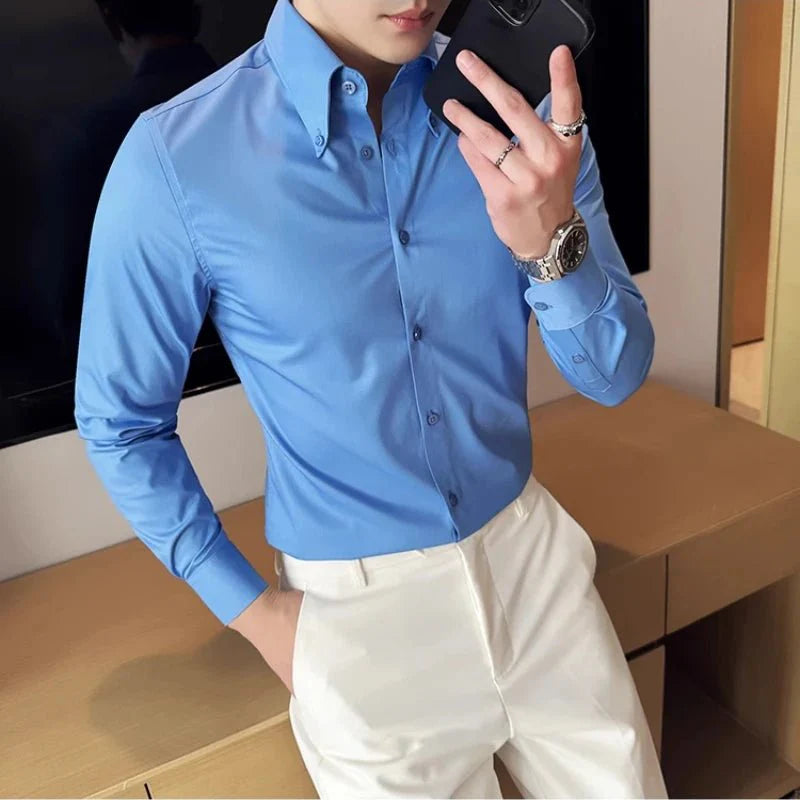 Camisa Masculina West Chalet Master White