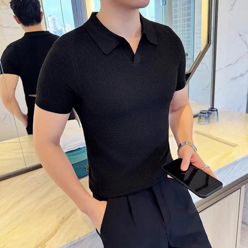 Camisa Polo Texturizada Marabella