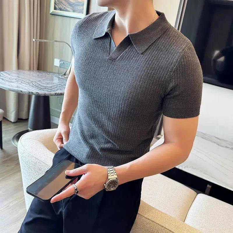 Camisa Polo Texturizada Marabella