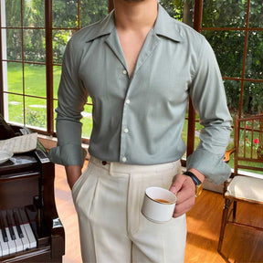Camisa Windsor Sage