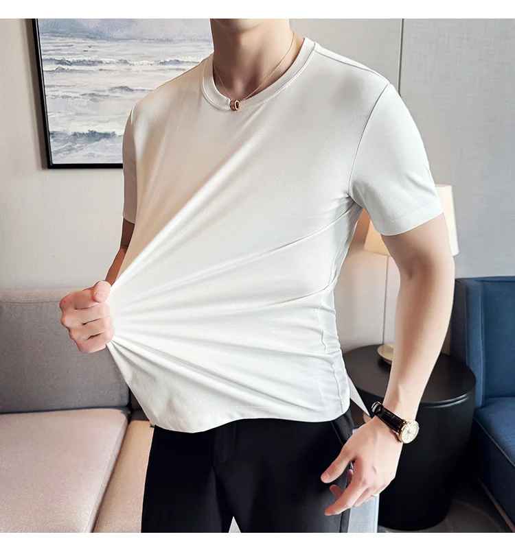 Camiseta Algodão Ultra Premium Gola Tradicional