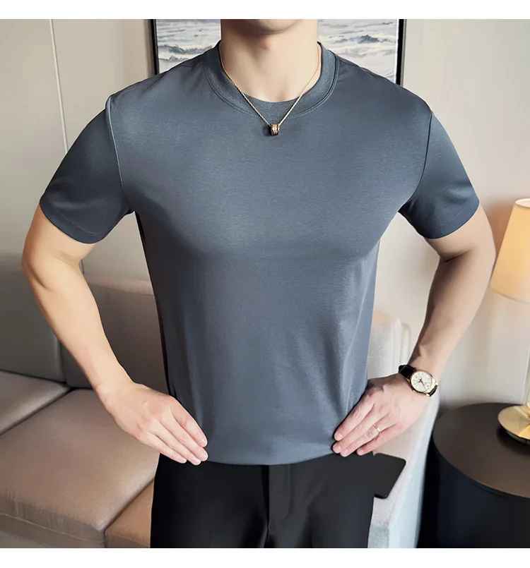 Camiseta Algodão Ultra Premium Gola Tradicional